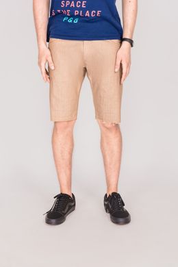 Світло-коричневі джинсові завужені шорти Outfits